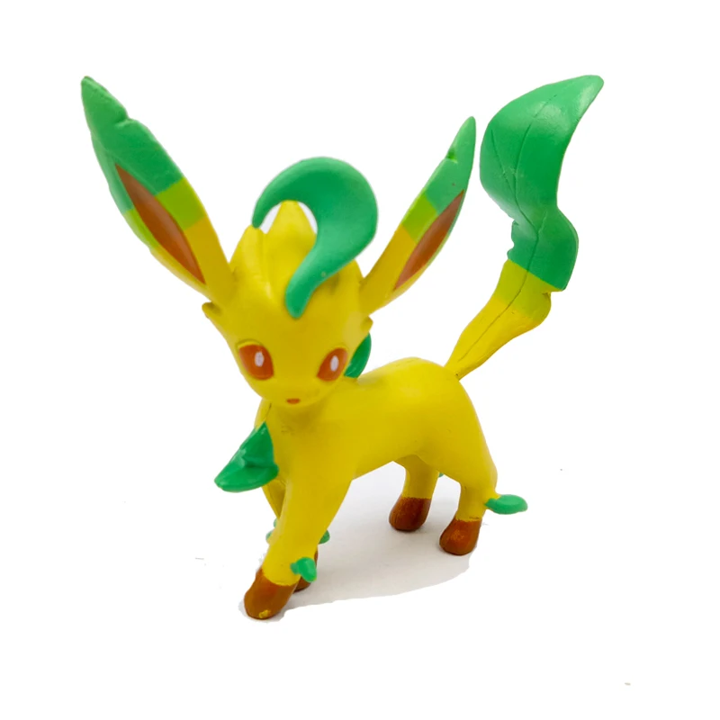 Фигурка Пикачу, игрушка eevee Vaporeon Jolteon Flareon Espeon Umbreon Leafeon Glaceon Sylveon Pocket Monster manga аниме - Цвет: Цвет: желтый