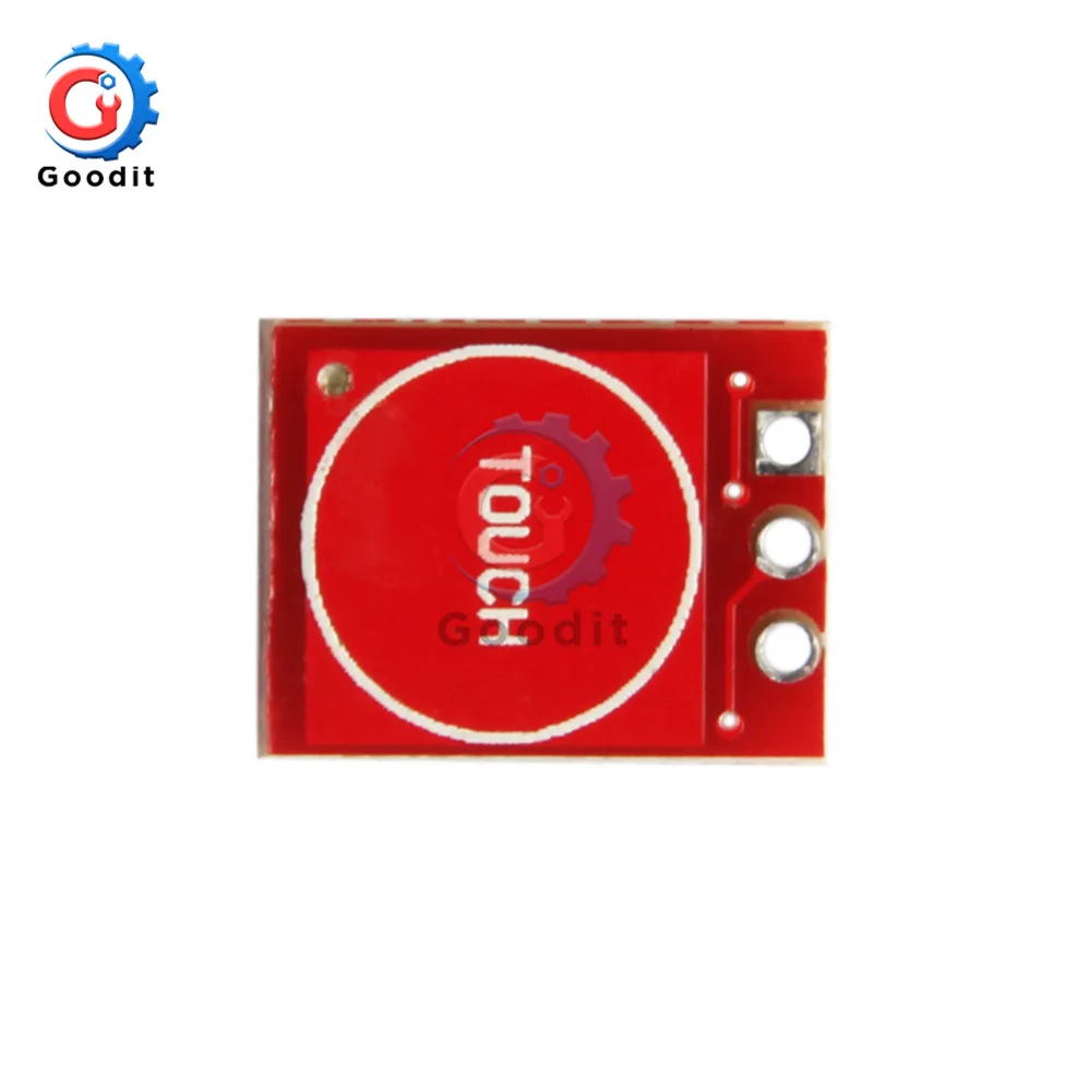 Сенсорный модуль переключателя TTP223 5 шт. сенсорная кнопка емкостные