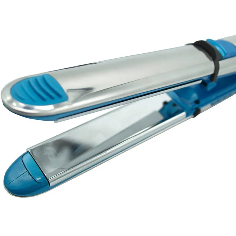 Электрический плоский утюг волос выпрямитель и бигуди щипцы Нержавеющая сталь