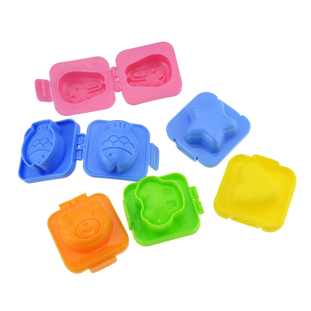 6 шт./компл. Кухня DIY шеф повар форма для рисовых шариков аксессуары мультфильм