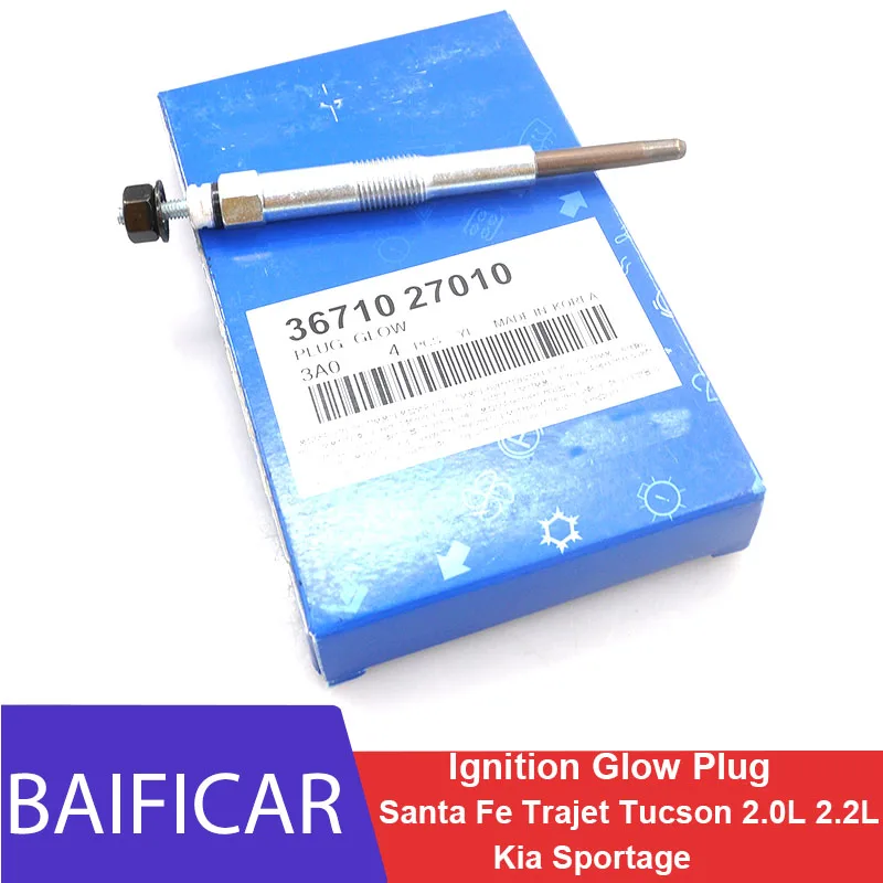 Новый оригинальный светящийся штекер зажигания Baificar 4 шт. 3671027010 для Hyundai Santa Fe Trip