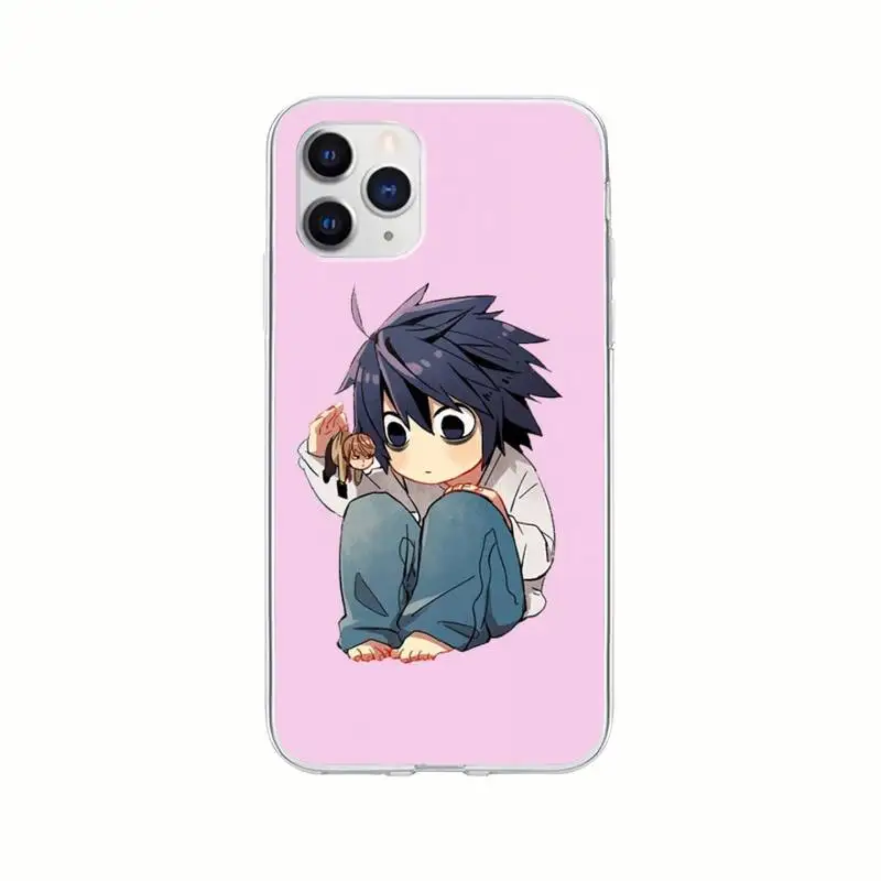 

High Quality Anime Manga Death Note Ryuk Transparent Cell Phone Cover For Honor 8X 10i 20i 20 Lite Case