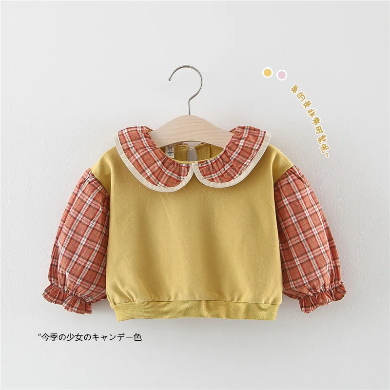 Girls autumn sweater new long-sleeved shirt little girl children's clothing girls coat |