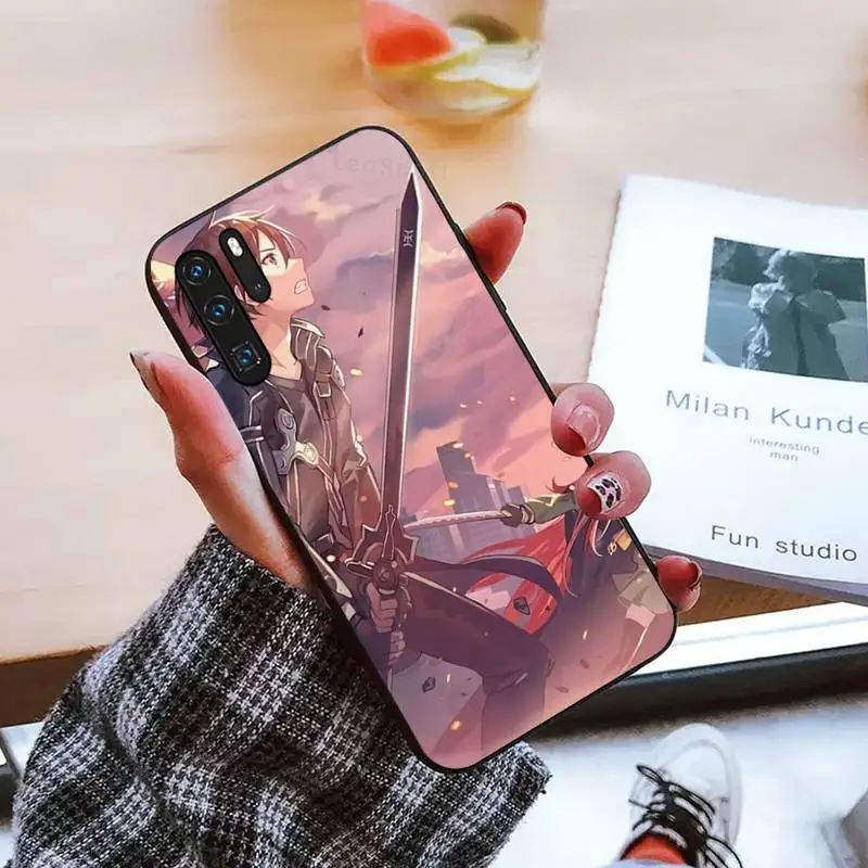 

Sword Art Online Phone Case For Huawei honor Mate P 9 10 20 30 40 Pro 10i 7 8 a x Lite nova 5t