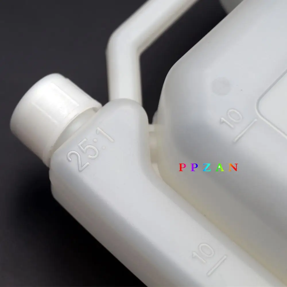 2 тактный топливный бензиновый брикет емкость 1 л контейнер 25:1 50:1 для стриммера