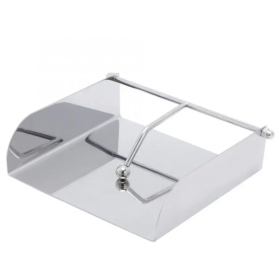 Нержавеющая сталь Отель домашний офис Настольный бумажный стол коробка для