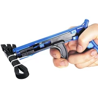 cable tie gun hand tools fastening tool tg 100 tensioning for nylon tightening the clamp when trimming