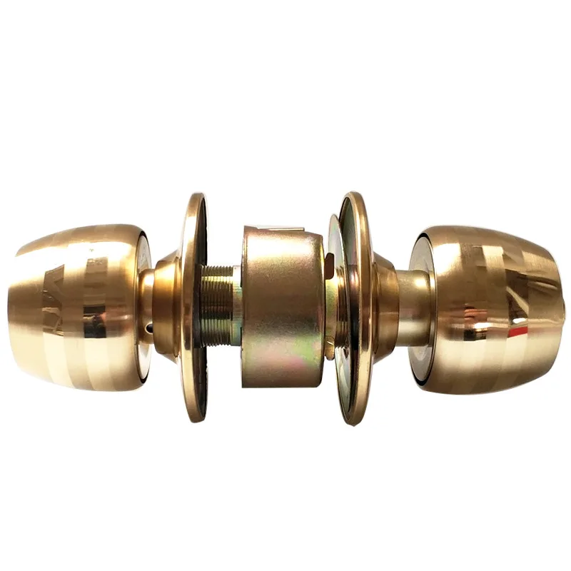 Круглая ручка для дверей дверные ручки замок Нержавеющая сталь вход проход