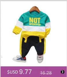 Комплекты одежды для маленьких мальчиков и девочек осенне-зимняя одежда для младенцев, костюмы из плотного бархата, полосатая футболка со смайликом, штаны Детский костюм