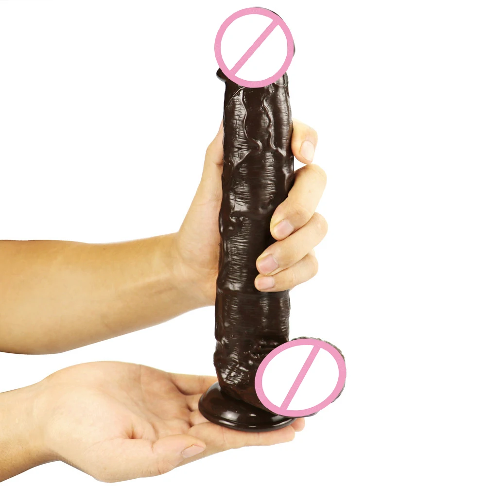 GaGu 26 см длинный мягкий реалистичный пенис супер большой фаллоимитатор с