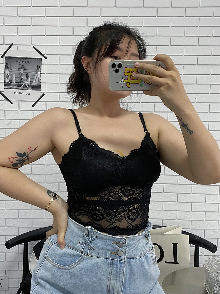 Супер сексуальный большой толстый mm потеряет кружево Красивая задняя тонкая