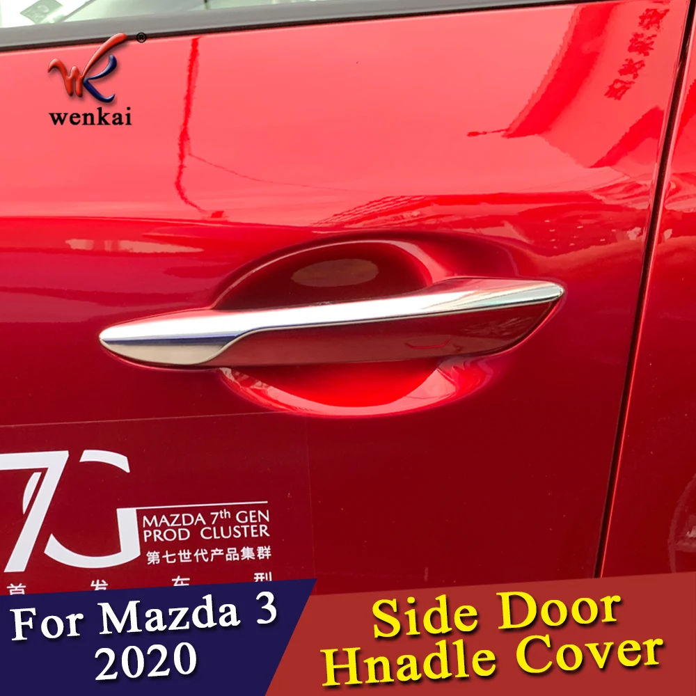 Автомобильные аксессуары хромированная крышка для боковой дверной ручки из АБС