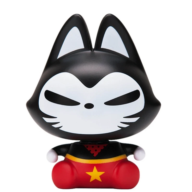 3 дюймовая 3D мультяшная кукла с вращающейся головой Необычные милые