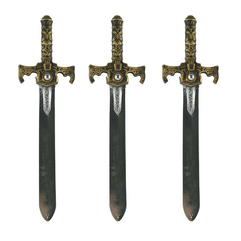 Декоративный реквизит в виде римского меча на Хэллоуин 665 пластиковое оружие для