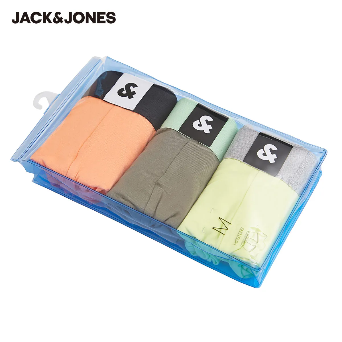 

JackJones Men's Boxer Shorts 3-pack Breathable Pure Color Male Underpants| 220292502