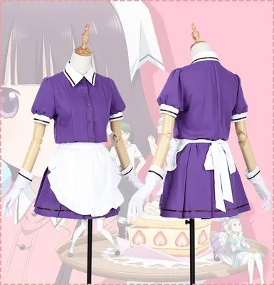 Аниме New Blend S Style кафе садистическая Горничная Косплей Костюм милая девочка