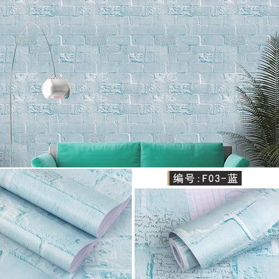 35 DIY ПВХ мультфильм самоклеющиеся обои гостиная спальня ТВ Задняя Детская комната мальчик девочка водонепроницаемые настенные стикеры на обои - Цвет: 35