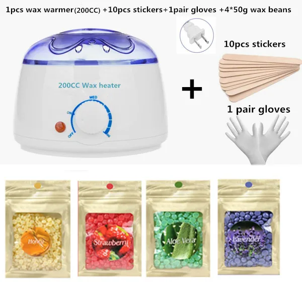 Мини-эпилятор для удаления волос с помощью воска 200 куб. См. | Бытовая техника