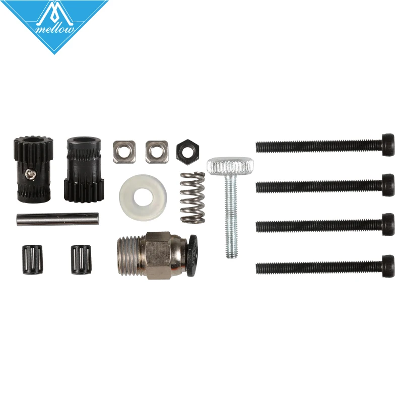 Комплект трансмиссии Mellow закаленный двухприводной экструдер полный комплект