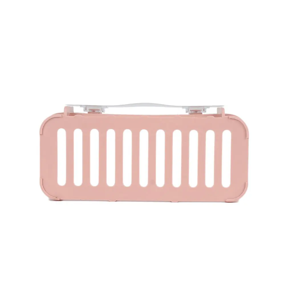 

PP Plastic Practical Home Kitchen Bathroom Basket Shelf Storage Rack Wall Mounted Anti-Slip Utensil Stand Holder Rack