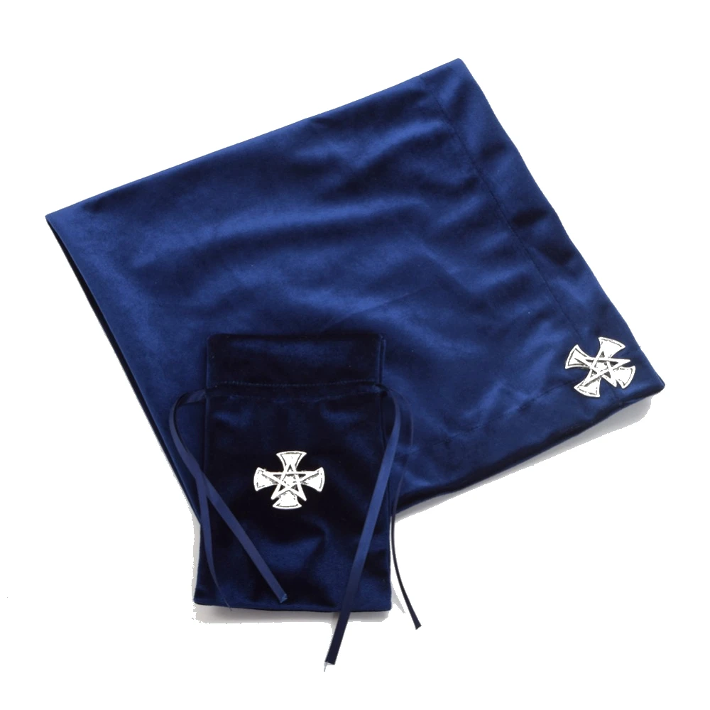 Алтарная скатерть для Хэллоуина Вельветовая с крестом клуба вечеринки церемонии