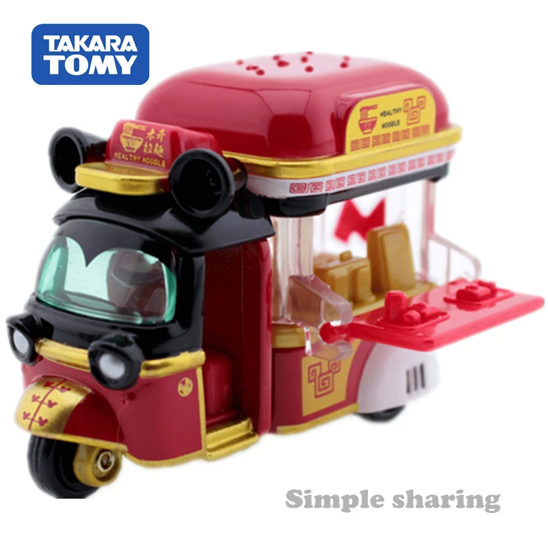 Takara Tomy Tomica Disney моторы с Микки Маусом Мышь аниме Рисунок трехколесный велосипед