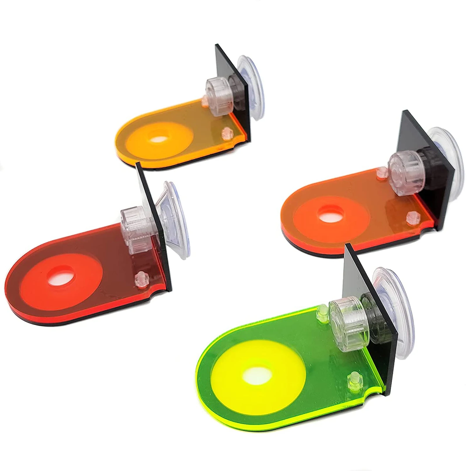 

85x60mm Fish Tank Fluorescent Coral Frag Rack SPS Acrylic Marine Aquarium Reef Suction Cup Bracket Mount Tools Water Plant Stand