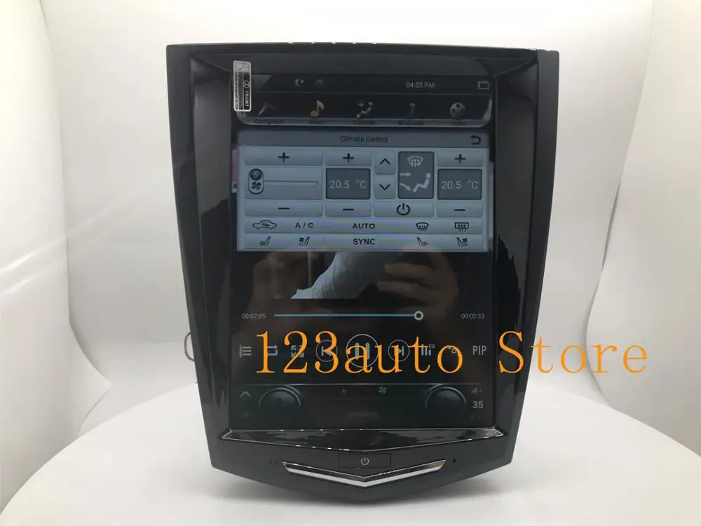 10 4 ''вертикальный экран Tesla Style Android 9 0 автомобильный DVD GPS плеер Радио Навигация