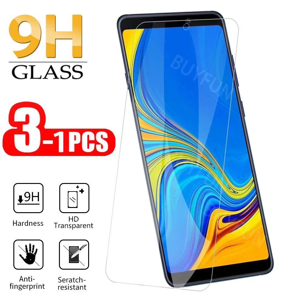 Закаленное стекло для samsung galaxry A9 pro 2019 Защитное 2018 A9s 3 шт.|Защитные стёкла и плёнки