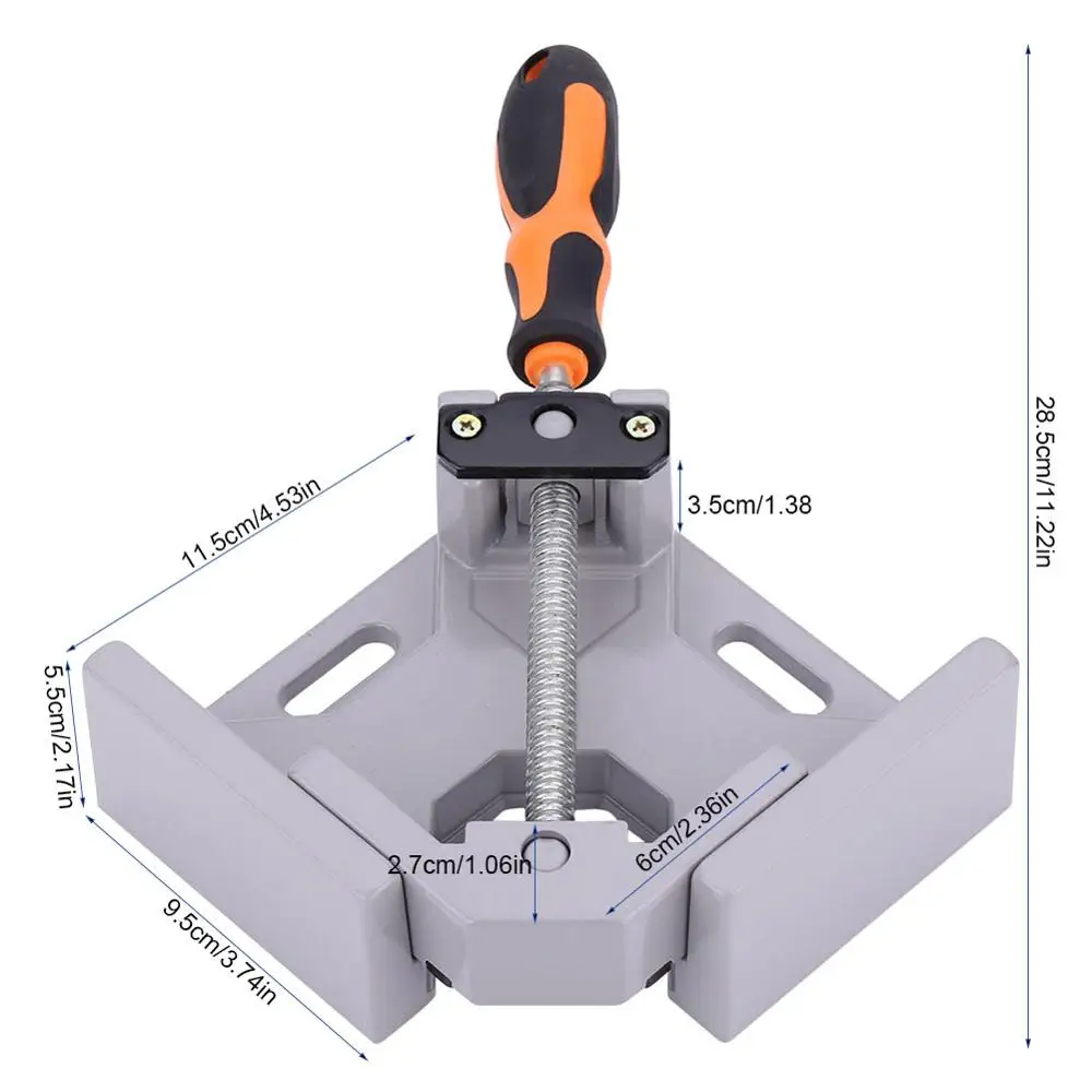 Прямоугольный разъем (под углом 90 градусов зажим крепежные зажимы картинной