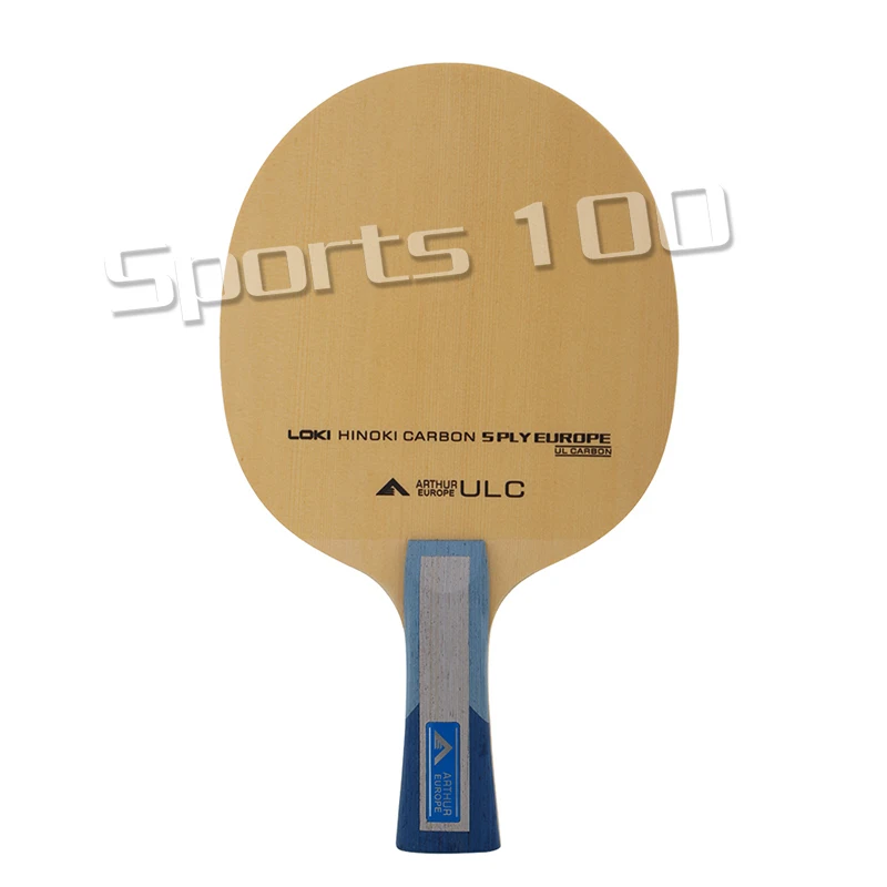 LOKI Arthur EURO ULC Table Tennis Blade Professional 5 Ply Hinoki Carbon Ping Pong Paddle Fast Attack Arc Table Tennis Racket