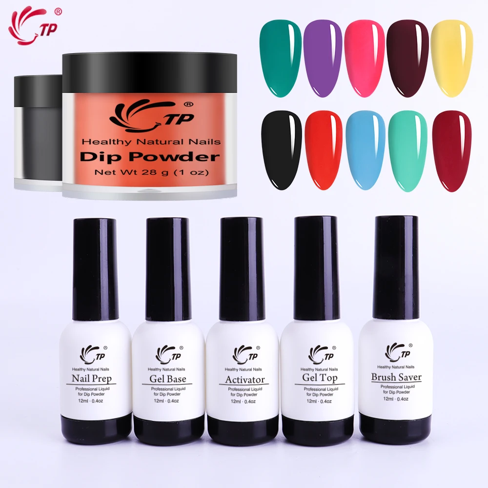 TP 28 г 1 унция #42 71 цветной порошок для ногтей акриловая система без УФ светодиодный