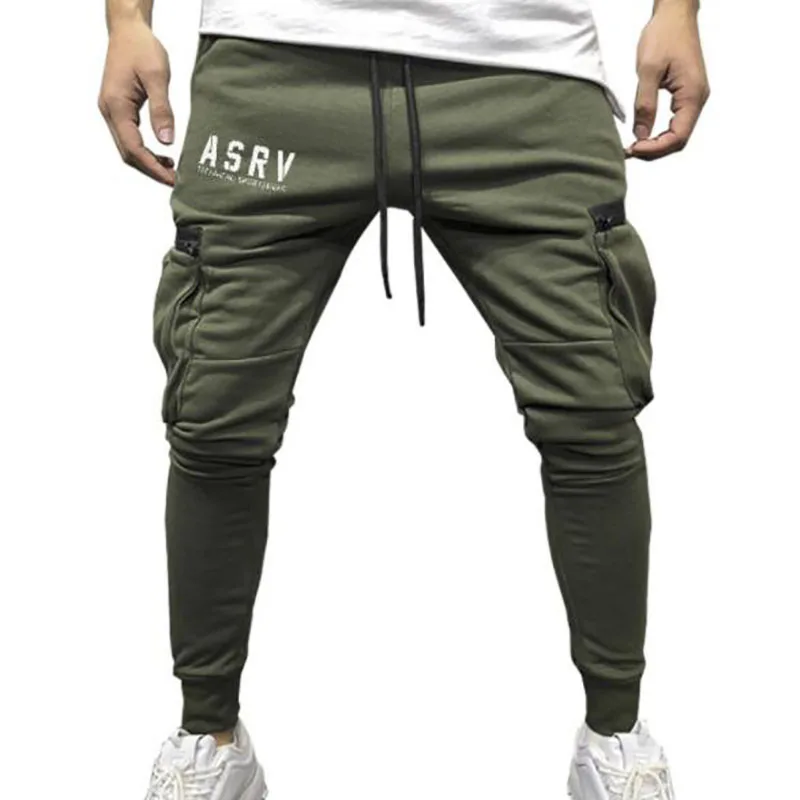 

2021spring New Pencil Pants Sweatpants Men Solid Workout Bodybuilding Clothing Casual Print Fitness Joggers Pant Skinny Trousers