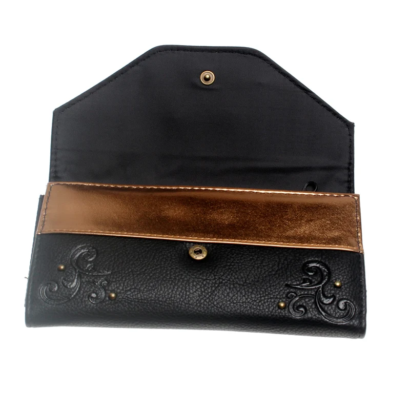 Женские кошельки длинный трехмерный кожаный женский клатч визитница 8306 | Багаж и