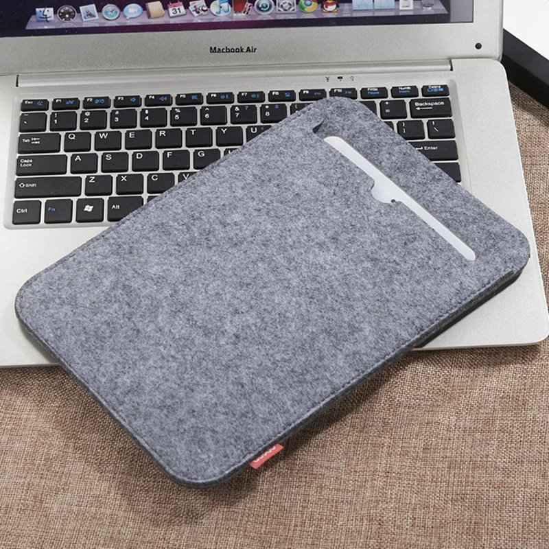 Чехол сумка для iPad mini 4 5 Air 1 2 3 10 2019 Pro 9 7 2017 2018 Huawei Xiaomi шерстяной фетровый тканевый