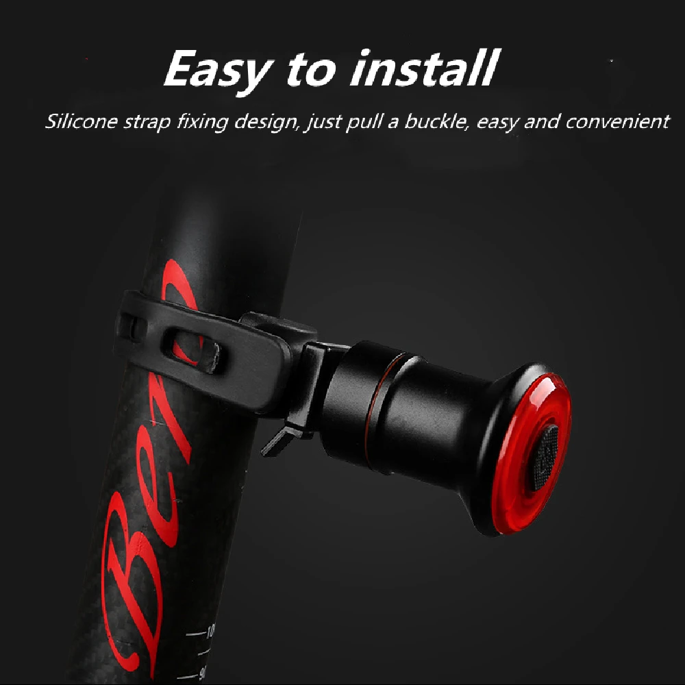 Умный задний фонарь для велосипеда с автоматическим стартом и стоп тормозом