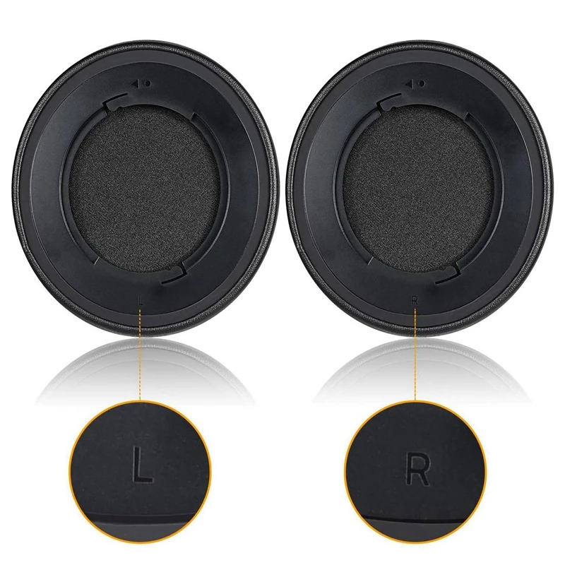 Запасные подушечки для наушников 2 предмета в комплекте из пены с эффектом памяти