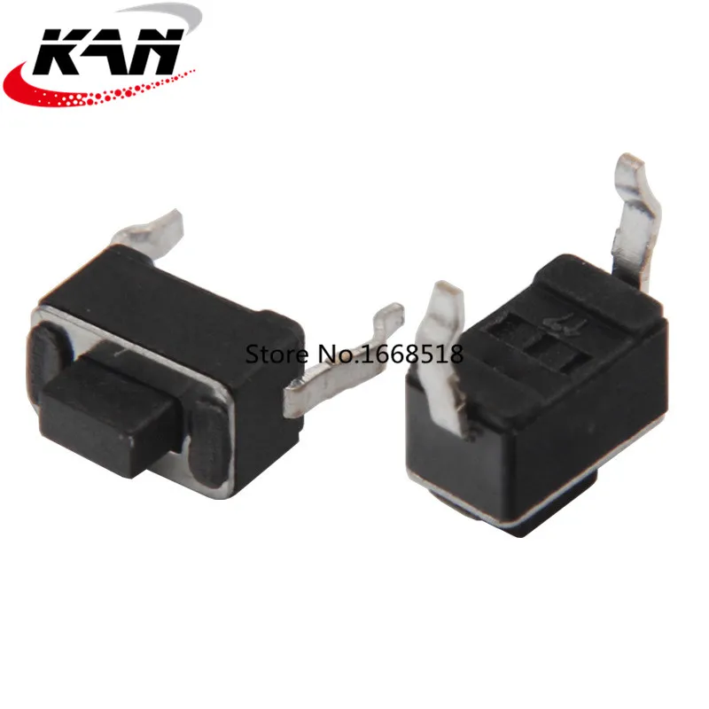 

1000 шт. панель PCB мгновенная тактильная Кнопка Микропереключатель 2 контакта DIP светильник Touch 3*6*4,3 мм/3*6*5 мм клавиатура оптом