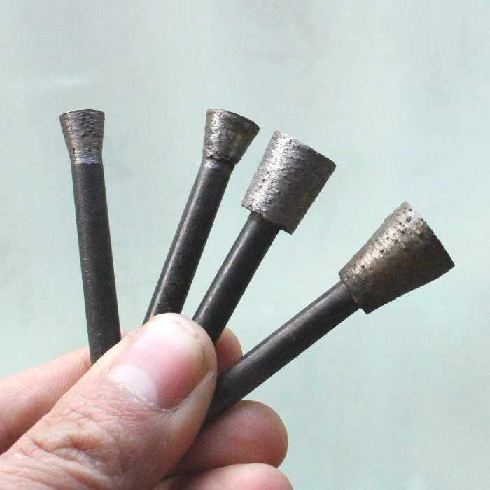 Новинка 6 видов 8 мм 20 трапециевидная Спеченная Алмазная Шлифовальная головка