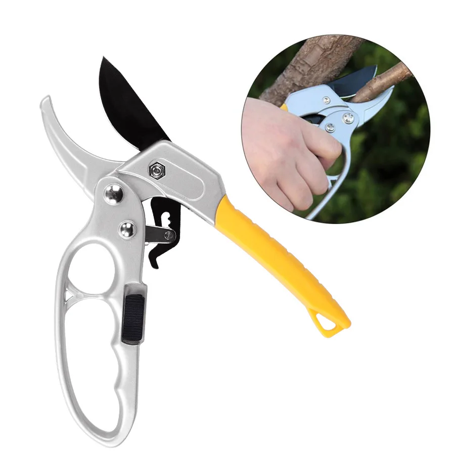 

2021 New Garden Pruning Shear High Carbon Steel Scissors Gardening Plant Scissor Branch Pruner Trimmer Tools
