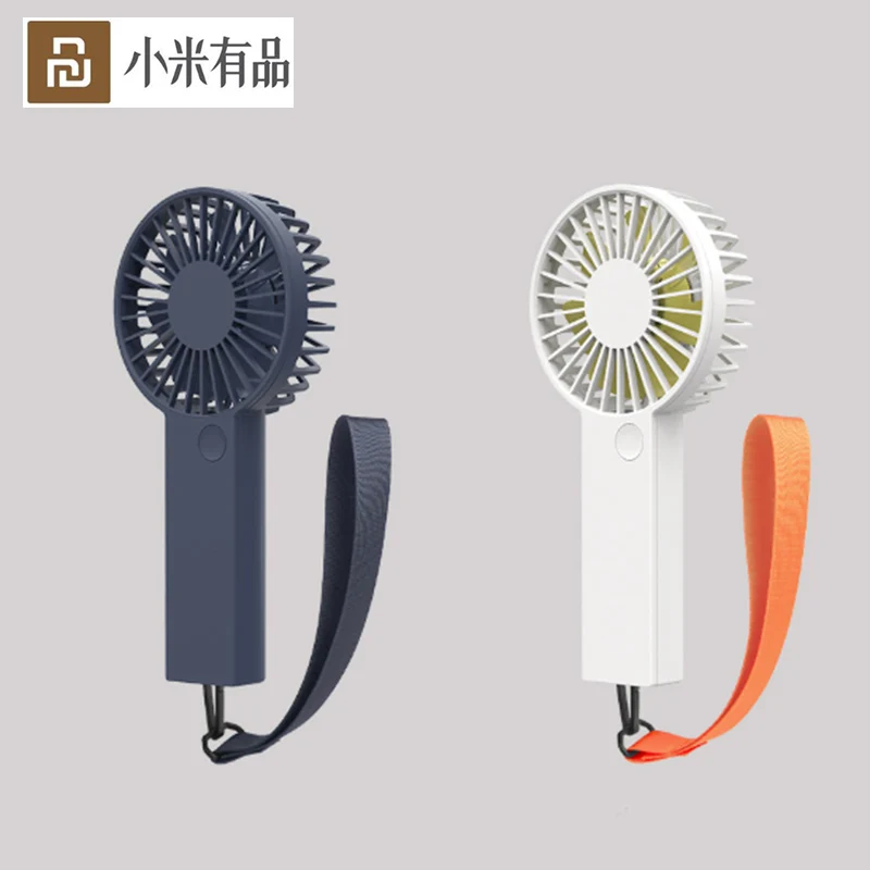 NEW Youpin VH Mini Hand-held Fan Small Portable Fashion Hang Rope 10 Hours Endurance Micro USB Charging Summer | Электроника