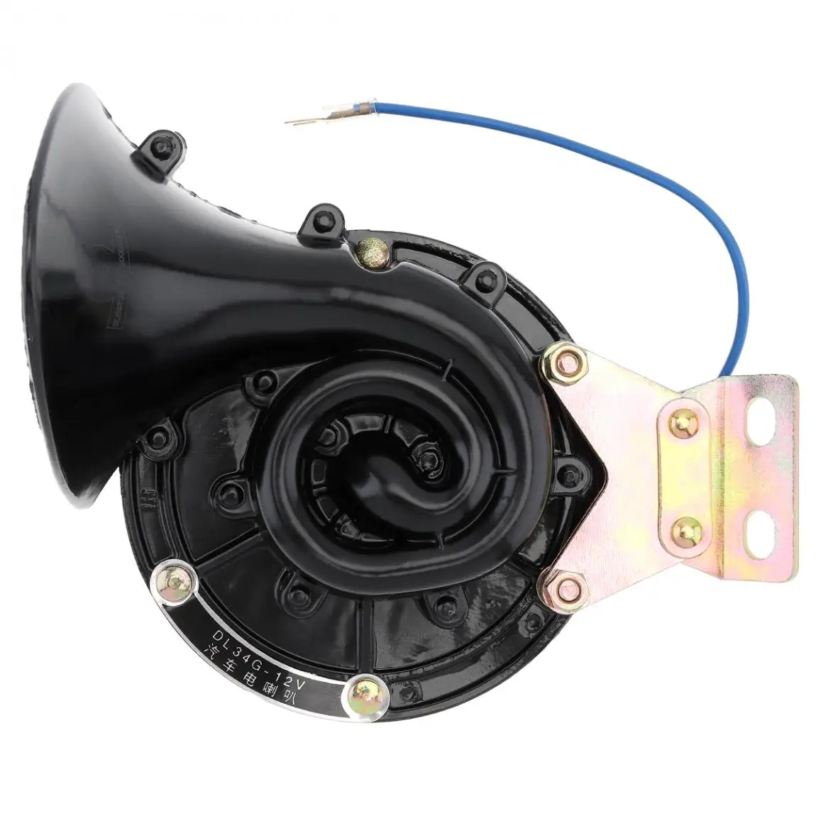 Супер громкий 118дб Электрический улиточный Рог водонепроницаемый универсальный