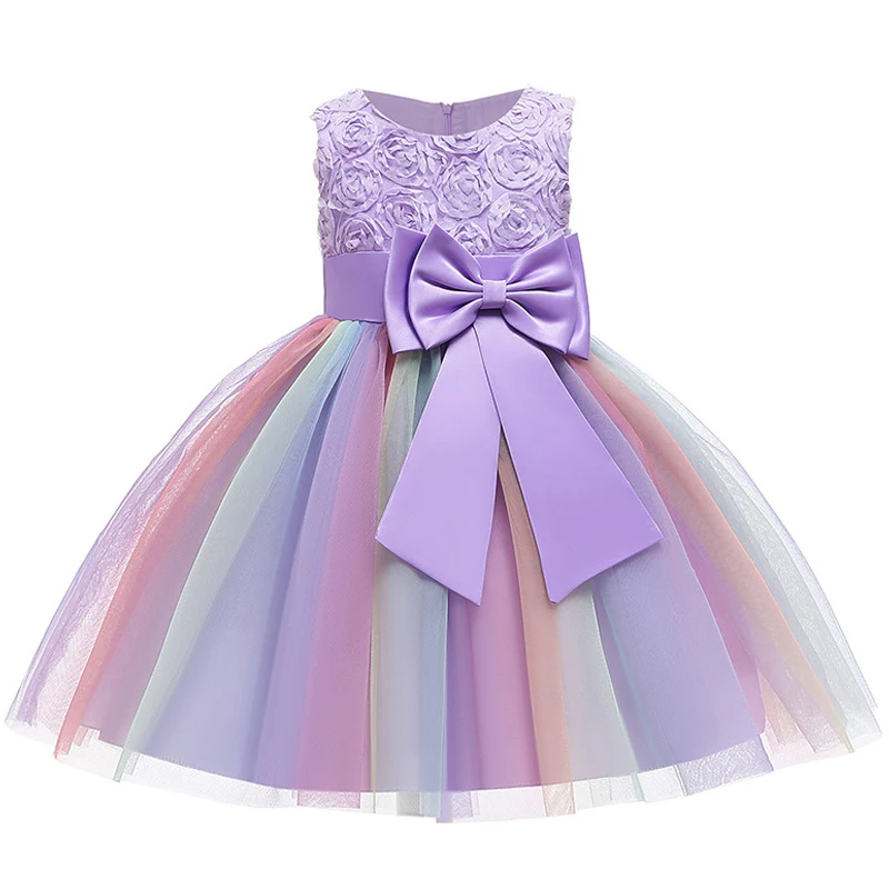 Романтическое свадебное платье для девочек цветов подружек невесты вечеринок