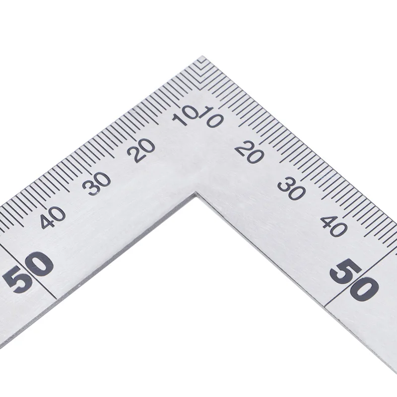 

Stainless Steel 15x30cm 90 Degree Angle Metric Try Mitre Square Ruler Scale