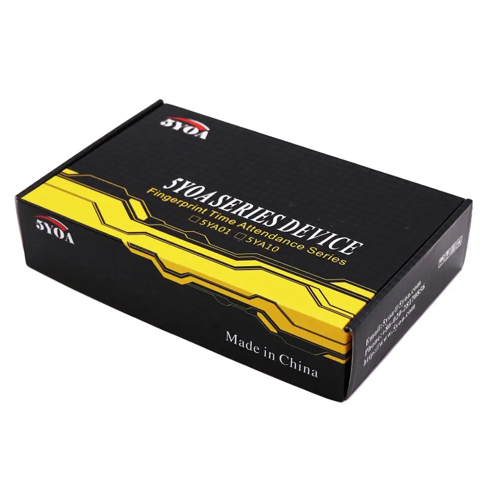 

A01 biometric fingerprint punch usb time clock office attendance system recorder timing employee machine reader Spanish Spain En