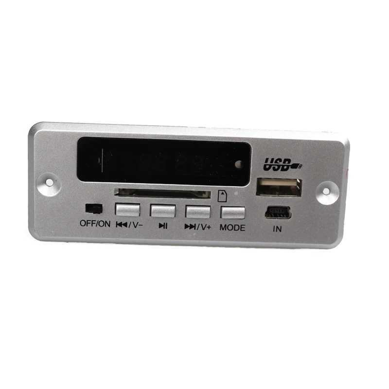 Bluetooth 5 0 USB MP3 декодер плата модуль 12 В беспроводной Автомобильный плеер TF слот для