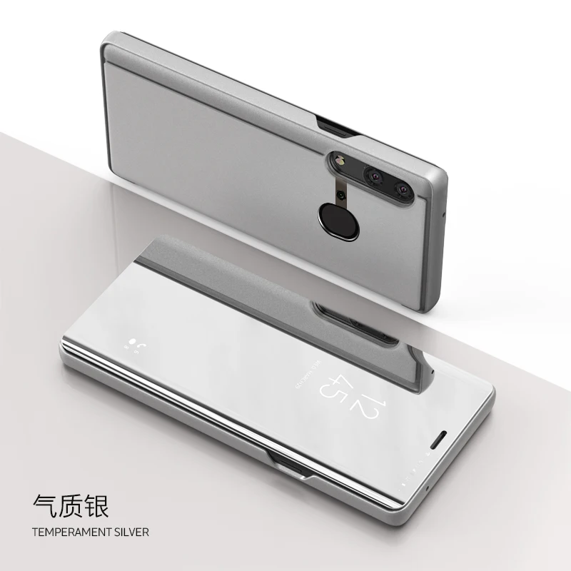 Для huawei Коврики 20 10 Pro P Smart четкое зеркало заднего вида 360 с подставкой откидной крышкой сенсорный чехол P20 Pro lite чехол