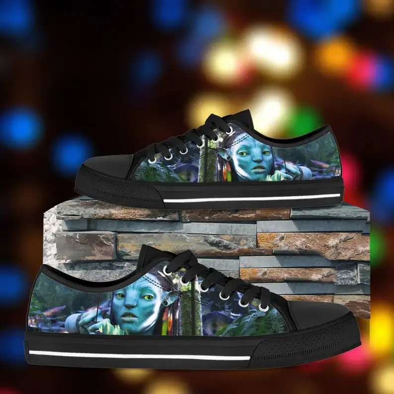 

Avatar shoes Mens Womens Designer Leisure Sneakers Men Casual Canvas Shoes Off White