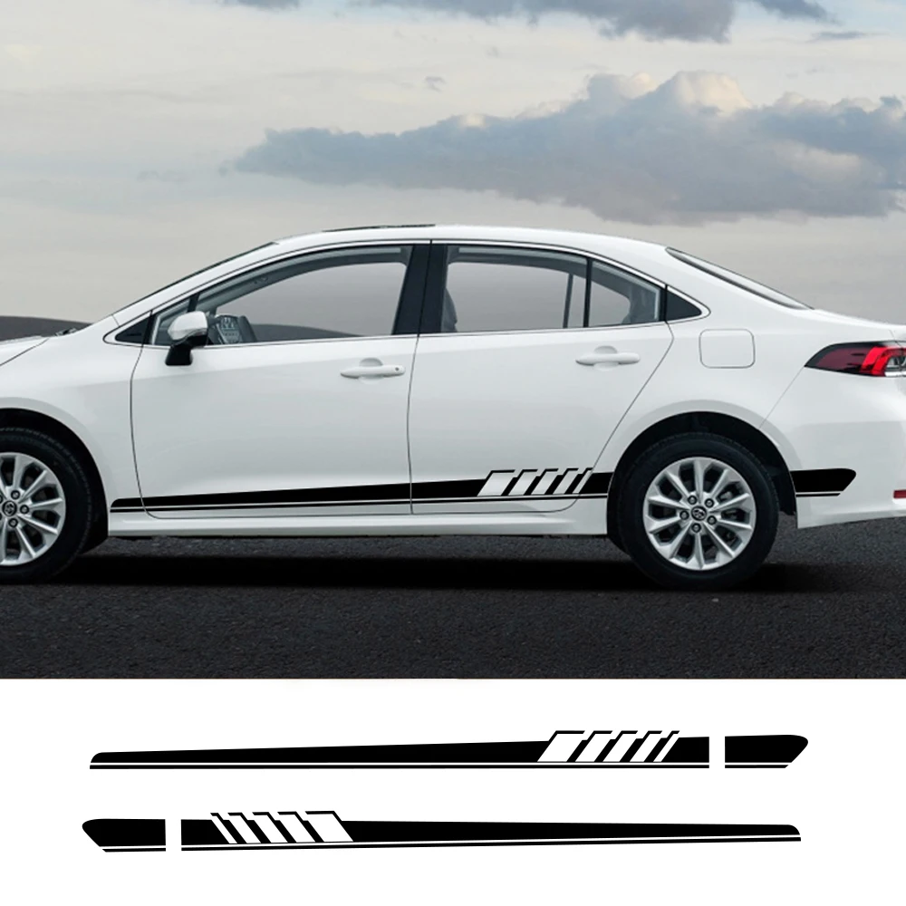 

2 шт. автомобильные наклейки для Toyota Auris Yaris Φ Prado Avensis 4WD VVTI Crown Etios Land Cruiser Для Avalon Highlander Avensis Prius