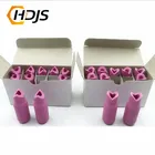 TIG керамическая насадка газовая зеркальная чашка 10N50 4 #90 внутренние и внешние углы TIG Сварочная горелка Расходные материалы подходит для WP17 18 26